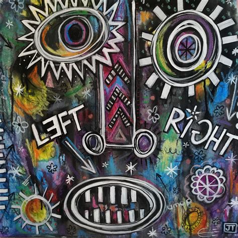 Confusion Mixed Media On 50 X 50cm Canvas Posters Art Prints