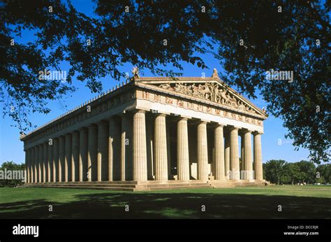 The Parthenon In Centennial Park A Replica Of The Athens Temple Build