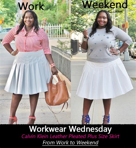 Workwear Wednesday From Work To Weekend In Calvin Kleins Faux Leather