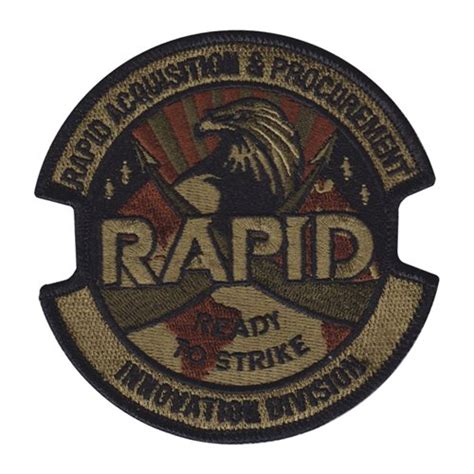 Usaf Rapidx Morale Ocp Patch United States Air Force Rapid