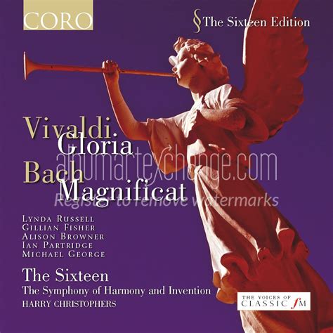 Album Art Exchange Vivaldi Gloria Bach Magnificat By The Sixteen