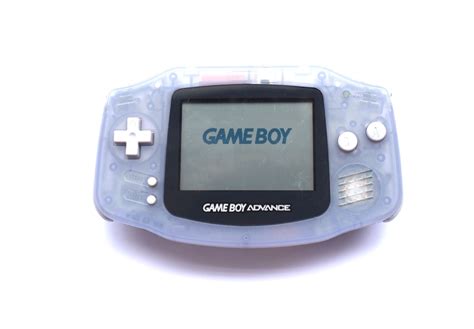 Nintendo Game Boy Advance Gba Clair Bleu Glacier Agb 001 Console