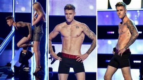 Justin Bieber Se Desnud En El Fashion Rocks Fotos Y Video Minuto