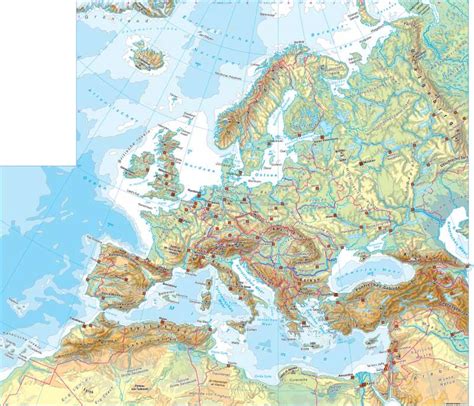 Diercke Weltatlas Kartenansicht Physische Übersicht 978 3 14