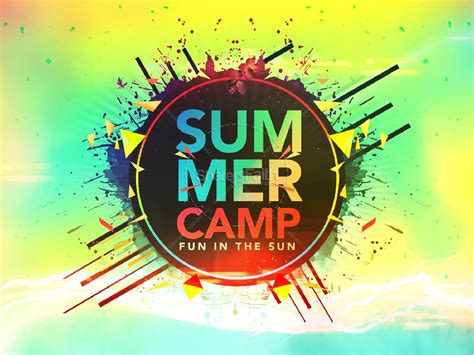 Summer Camp Fun In The Sun Church Powerpoint Clover Media