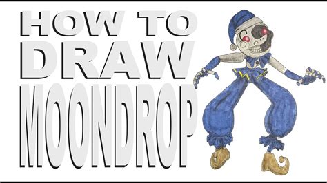 How To Draw Moondrop Fnaf Security Breach Youtube