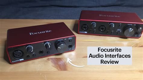 Focusrite Scarlett Solo And 2i2 3rd Generation Audio Interfaces Review