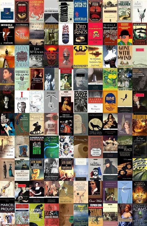 The Novel 100 A Ranking Of The Greatest Novels Of All Time Facts On