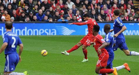liverpool 1 2 chelsea diego costa lashes home winner for visitors as jose mourinho has the last