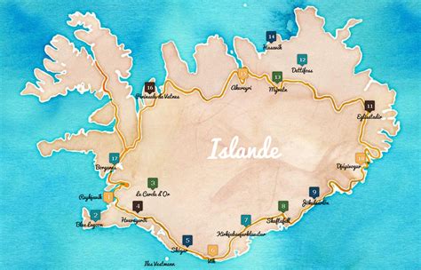 Itinéraire De 2 Semaines En Islande Par La Route 1
