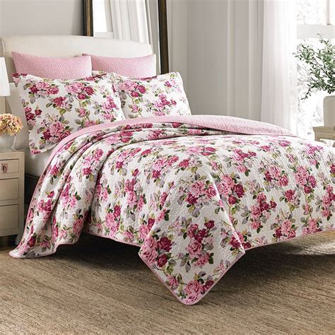 Laura Ashley Home Elise Collection Luxury Ultra Soft Comforter All Season Premium Bedding