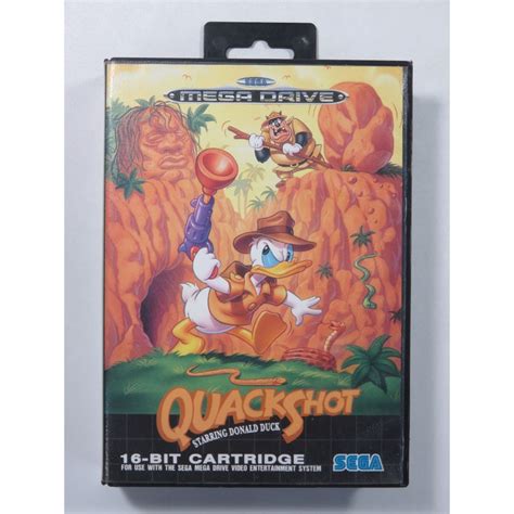 Trader Games Quackshot Starring Donald Duck Sega Megadrive Md Pal