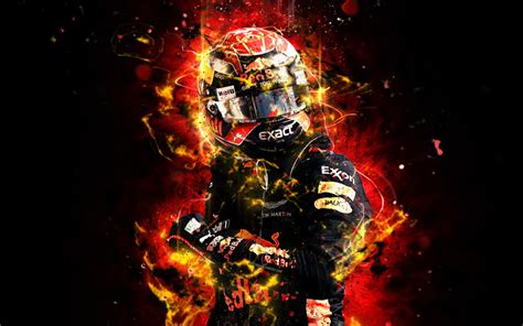 Available for hd, 4k, 5k desktops and mobile phones. Download wallpapers 4k, Max Verstappen, abstract art ...