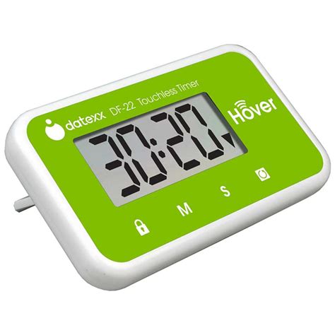 Miracle Hover Timer Touchless Countdown Timer Green Dtxdf22gr