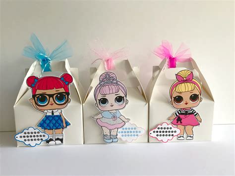 Lol Dolls Party Favors Doll Party Lol Dolls 6th Birthday Parties