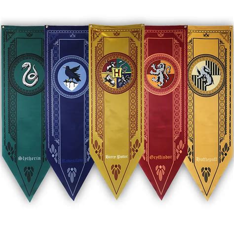 45x150cm Harry Potter Gryffindor Slytherin Ravenclaw Hogwarts House