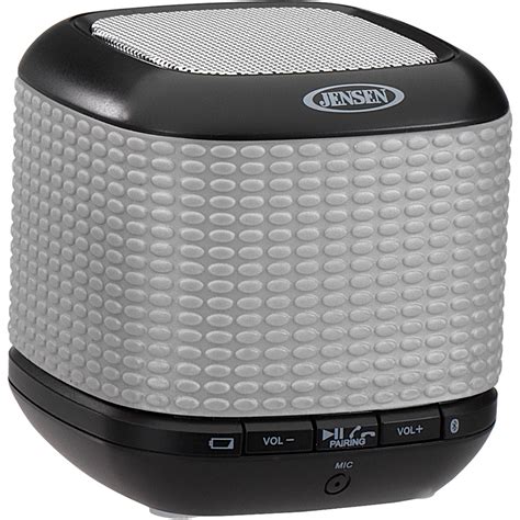 Jensen Portable Bluetooth Wireless Speaker With Hands Free Microphone