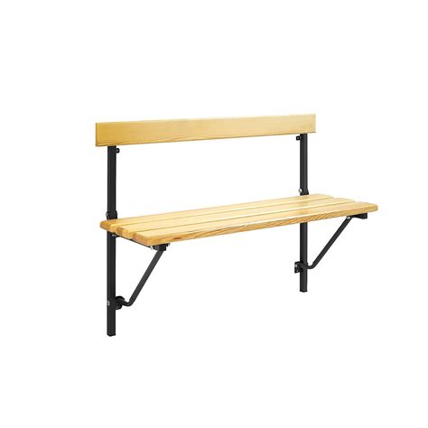 Folding Wall Mounted Bench Sypro Folding Length Up To 1200 Mm