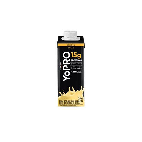 Bebida Láctea Yopro 15g High Banana 250ml