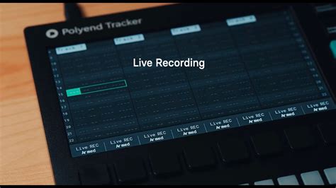 Polyend Tracker Tutorial Live Recording Youtube
