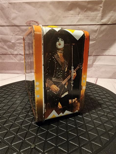 Vintage Kiss Lunchbox 1977 Lunch Box W Thermos Ebay