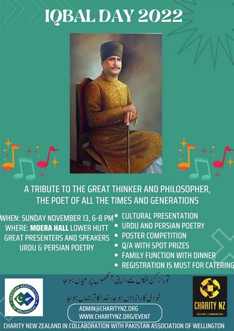 Iqbal Day A Tribute To The Great Thinker And Philosopher The Poet Of