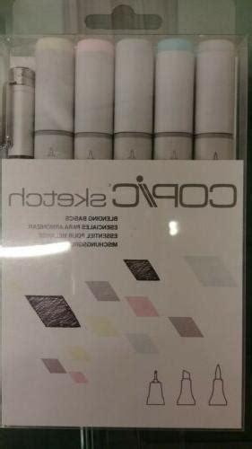 Copic Sketch Set Of 6 Markers Blending Basics