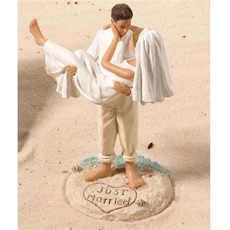 Beach Wedding Theme Bride And Groom Wedding Cake Topper ブライダル アイテム