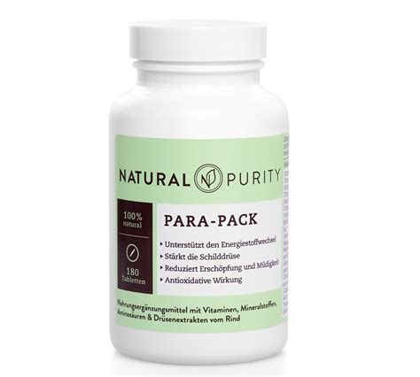 Para Pack Umfassender Multinährstoffkomplex Natural Purity Verisana