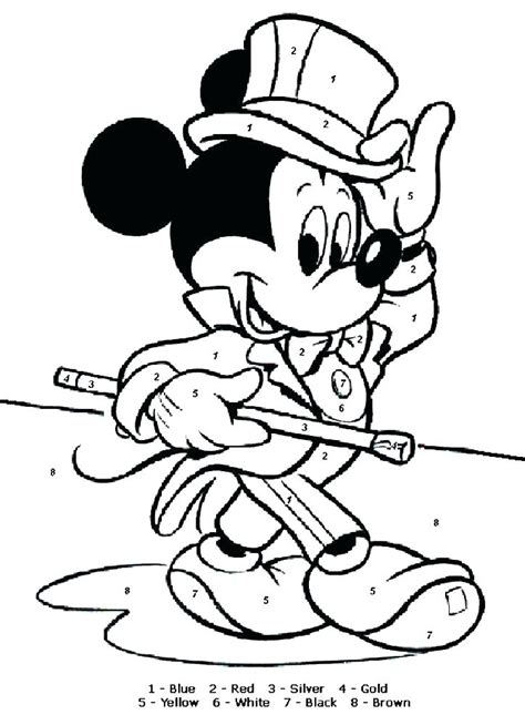 Numbers Coloring Pages For Preschool at GetColorings.com | Free