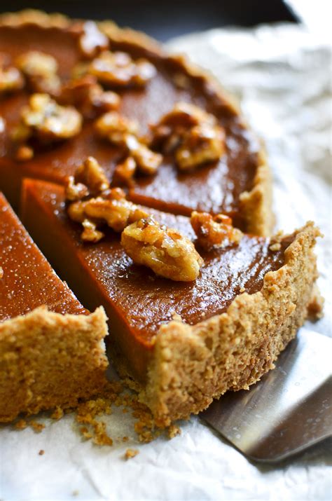 Pumpkin Caramel Tart With Candied Walnuts The View From Great Island