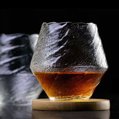 Japan Edo ‘blowing Snow’ Whiskey Glass Viola Shopping
