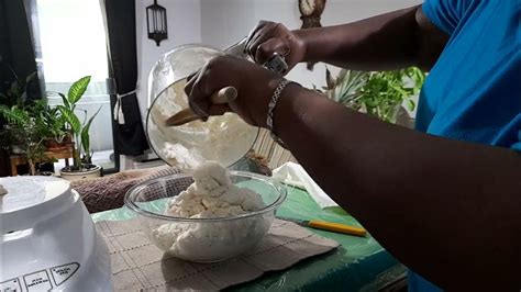 How To Make Jamaican Cassava Bammy From Scratch Step By Step Youtube