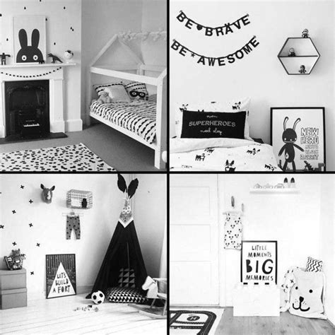 The Only Girl In The House Blog Monochrome Kids Room Black And White