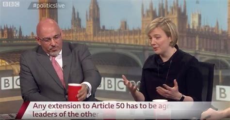 Stella Creasy Mp Slams Head On Desk In Excruciating Tv Brexit Clash With Tory Mp Mirror Online