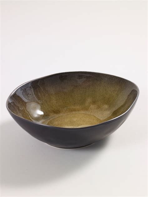 Green Crackle Earthenware Bowl Trouva Bowl Earthenware Porcelain