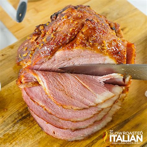 Maple Glazed Ham The Slow Roasted Italian