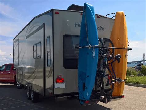 How To Carry A Kayak On An Rv 6 Common Ways Camper Grid