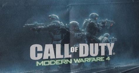 Leaked Call Of Duty Modern Warfare 4 Art Is Fake
