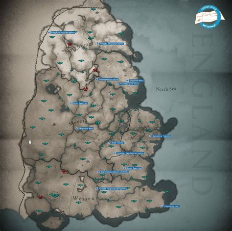Assassins Creed Valhalla Księgi wiedzy walka dystansowa mapa