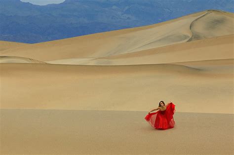 Reverence Anastasia Zakharova Mesquite Flats Sand Dunes Death Valley