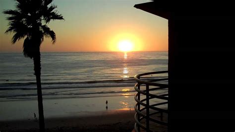 An Amazing Sunset Pacific Terrace Hotel Pacific Beach San Diego