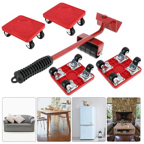 Hotbest Heavy Furniture Shifter Lifter Mover Set Wheel Moving Slider