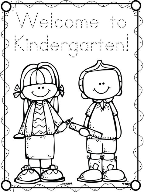 Welcome To Preschool Coloring Pages At Free