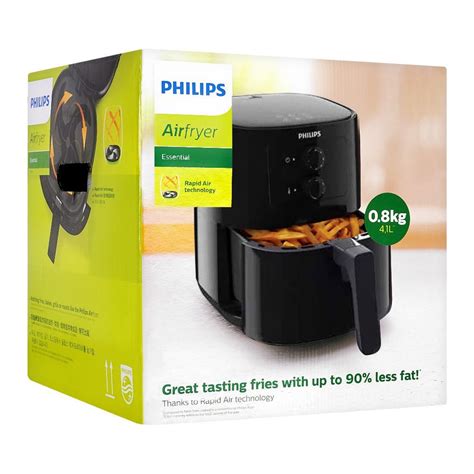Purchase Philips Essential Xl Air Fryer 62l Black Hd 9200 Online At