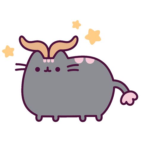 Zodiac Sign Cat Sticker By Pusheen For Ios And Android Giphy