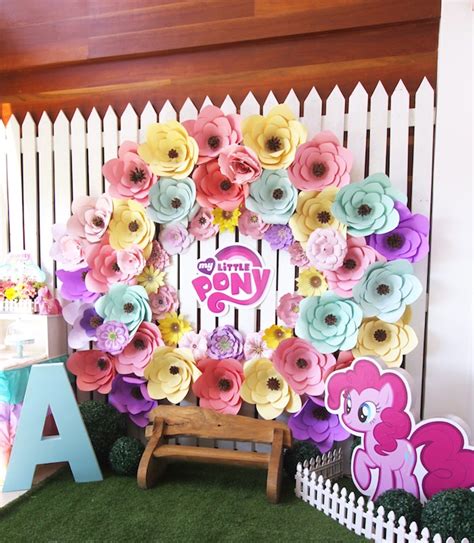 Karas Party Ideas My Little Pony Pastel Birthday Party Karas Party