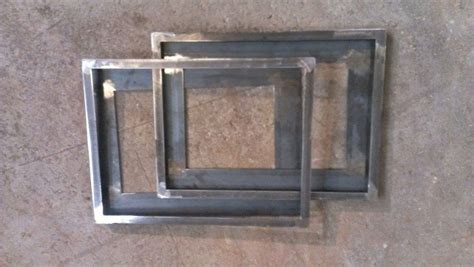 Pair Of Custom Steel Frames From Napa Valley Custom Metal Industrial