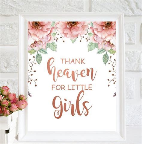 Thank Heaven For Little Girls Nursery Decor Girl Nursery Etsy In 2021