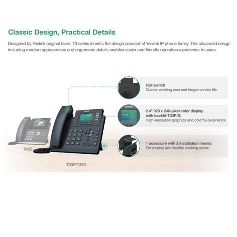 Yealink Sip T33g Classic Business Ip Phone